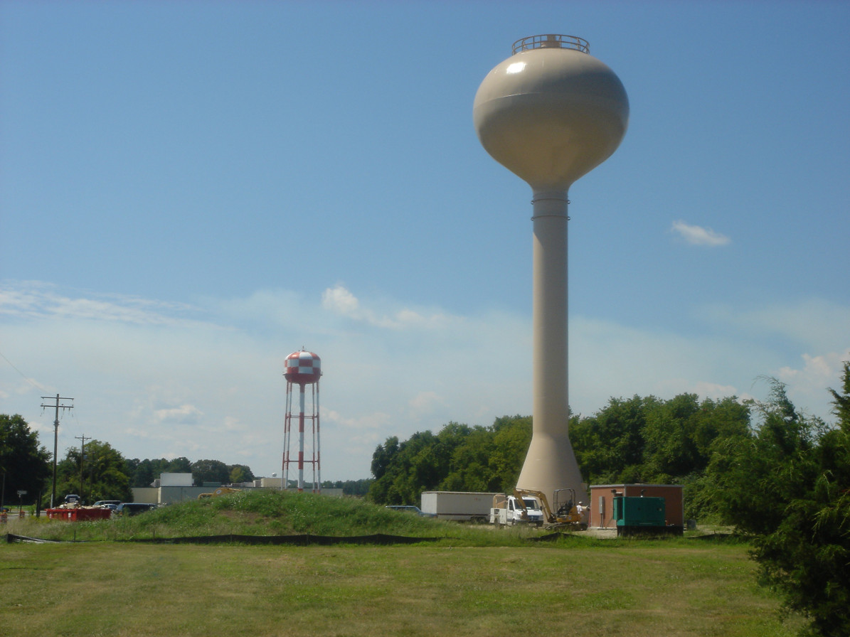 Elevated Water Storage Tank and Well WileyWilson